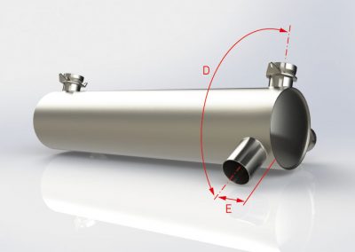 Custom made muffler